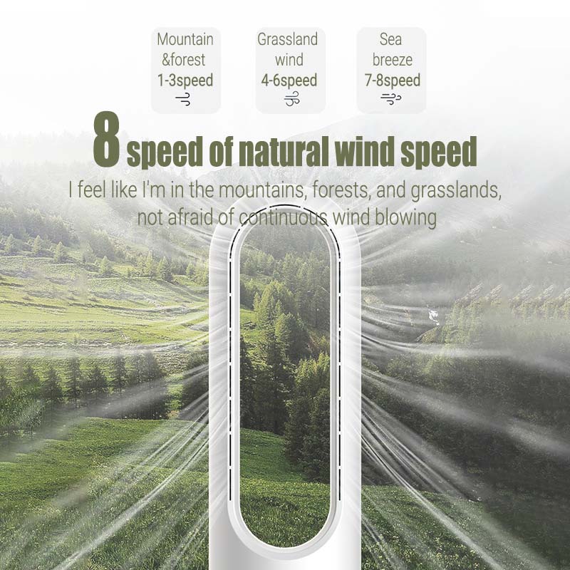 Bladeless Tower Fan with Remot - Dyson Fan Am07 recension och pris